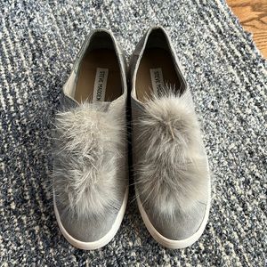 Steve Madden platform slip on shoes